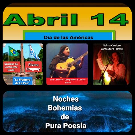 NBPP 14 de abril Día de Las Américas Mundo Poesía Foros de poemas