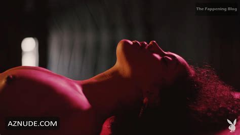 Izabela Guedes Sexy Poses Naked Showing Off Her Bare Tits And Ass In A Photoshoot For Playboy