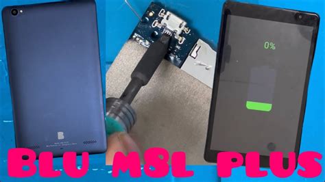 Blu M L Plus Charging Port Replacement Youtube