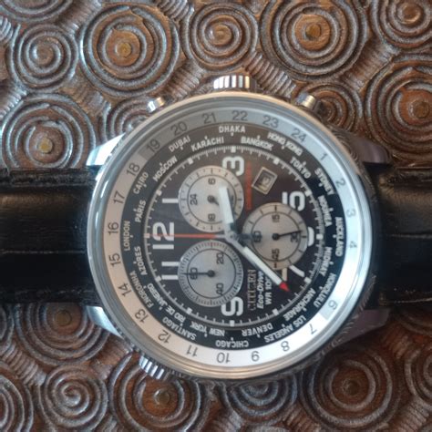 Citizen Eco-drive Wr 100 Men's Wrist Watch - Gem