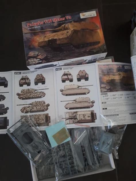 Vespid Models VS720001 Sd Kfz VIII Maus V2 1 72 Bol