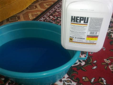 HEPU сини Антифриз залил. — BMW 5 series (E34), 2,5 л, 1995 года ...