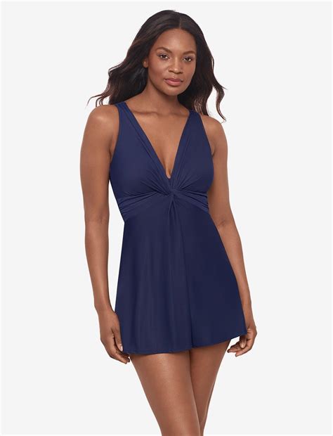 Miraclesuit Must Haves Marais One Piece Swim Dress DD-Cup