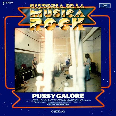 Pussy Galore Historia De La Musica Rock Releases Discogs