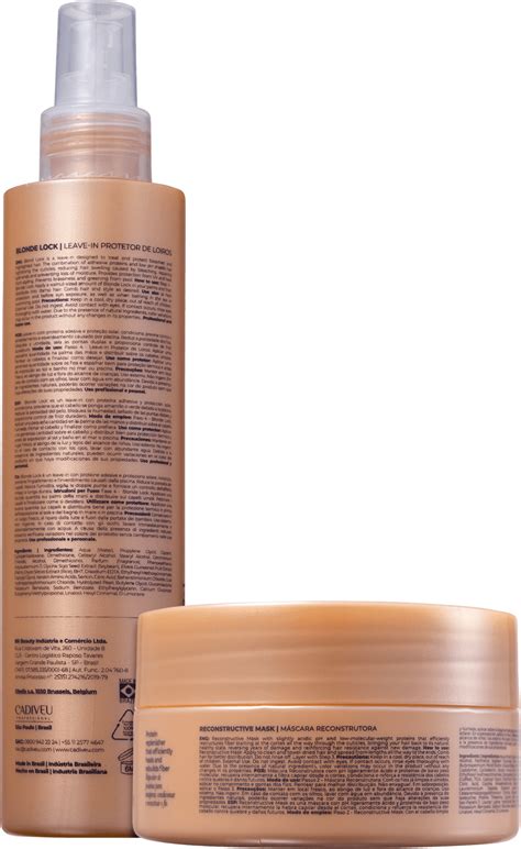 Kit Cadiveu Professional Blonde Reconstructor Beleza Na Web