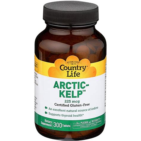 ARCTIC KELP 225 MCG 300 TABLETS Country Life