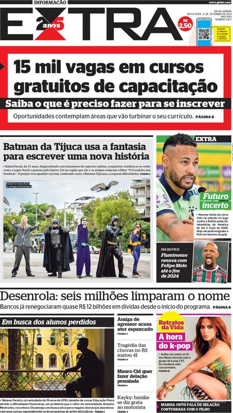 Capa Extra Sexta De Abril De