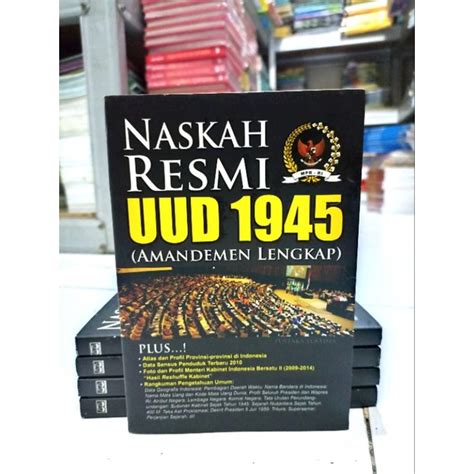 Jual Promo Buku Murah Original Buku Hukum Naskah Resmi Uud