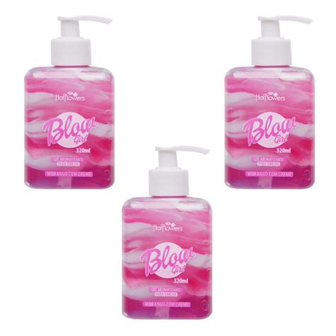 Kit Blow Girl Gel Hidratante Ml Hot Flowers Shopee Brasil