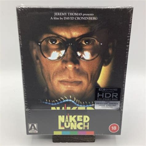 Naked Lunch K Uhd Blu Ray Oop Original Art Le Arrow Store Exclusive