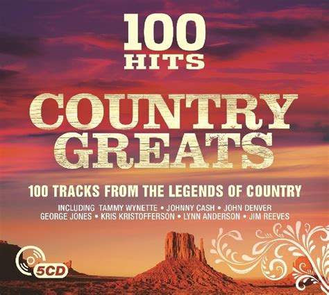 100 Hits Country Greats Various Amazon Ca Music