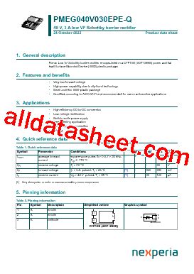 V Marking Pmeg V Epe Q Datasheet Pdf Nexperia B V All