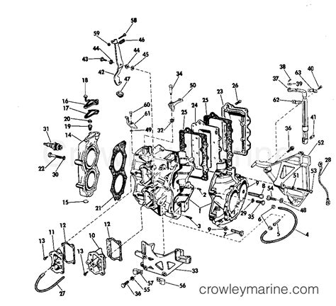 Cylinder Crankcase Outboard A Crowley Marine