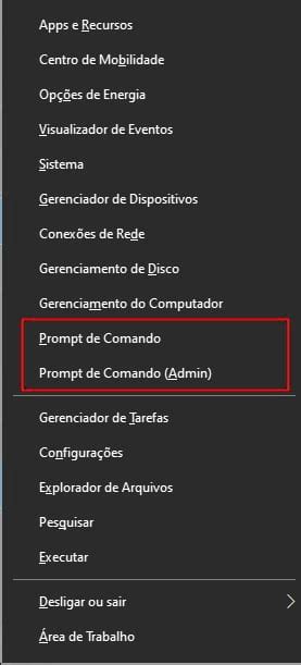 Como Abrir O Prompt De Comando No Windows 10