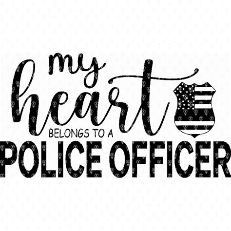 My Heart Belongs To A Police Officer Makers Gonna Learn