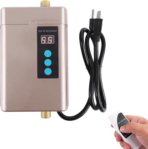 Tankless Electric Water Heater V W Under Sink On Demand Instant Hot Water Heater For
