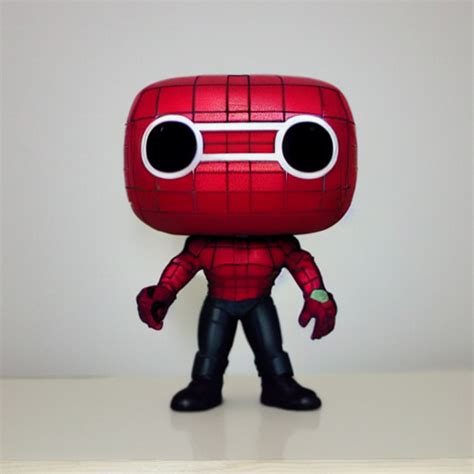 Prompthunt Red Laser Grid As A Funko Pop