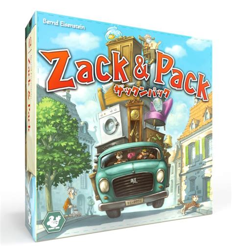 Настольная игра Zack & Pack (Грузи и вези) на японском языке купить на ...