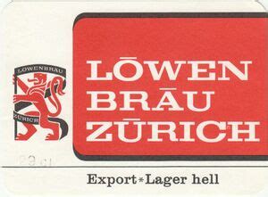 Drink Label L Wenbr U Export Lager Hell L Wenbr U Z Rich