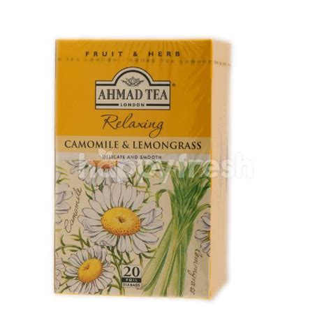 Beli Ahmad Tea London Ahmad Tea Fruit & Herb Relaxing Chamomile And ...
