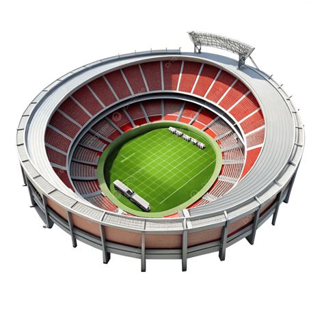 3d Stadium Isolate On Transparent Background, Stadium, 3d Stadium