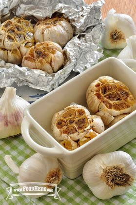 roasted garlic food hero recipe
