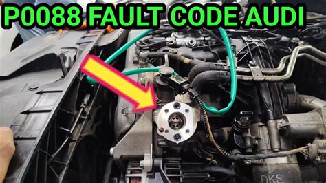 P0088 CODE AUDI ! P0088 FAULT CODE AUDI ! how to diagnose fault code ...