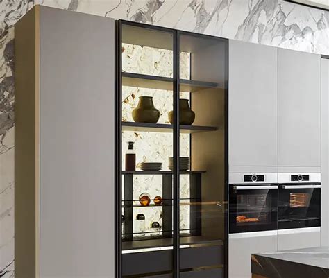 Modern European Kitchen Cabinets With Island Oppein