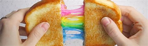 Rainbow Grilled Cheese Recipe Sara Lee® Bread