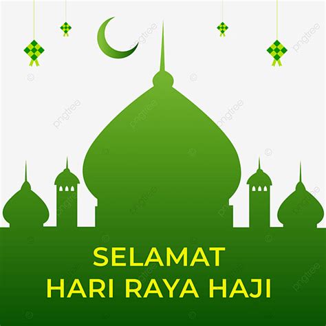 hari raya haji vector png images selamat hari raya haji design