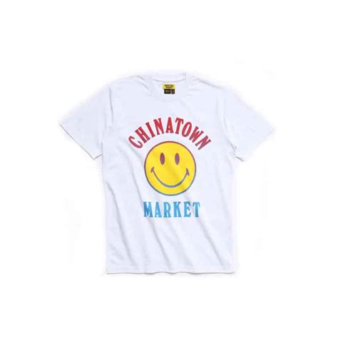 Buy Chinatown Market Smiley Logo Tee Online Hidden Hype Clothing