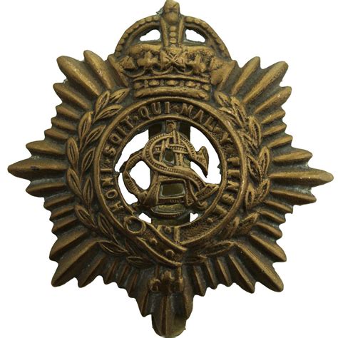 Ww1 Army Service Corps Asc Cap Badge