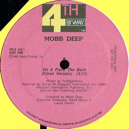 Mobb Deep Hit It From The Back Breakwell Records