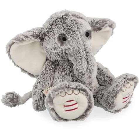 Peluche Musicale El Phant Noa Gris Cm Rouge Kaloo Bcd Jeux