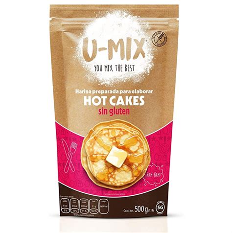 Harina Para Hot Cakes Sin Gluten U Mix Remanu