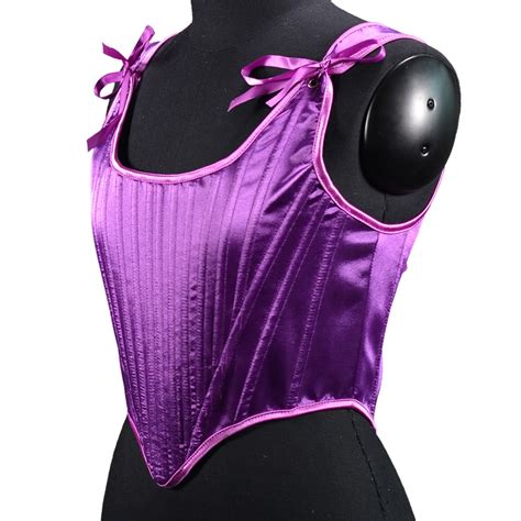 Женский атласный корсет в стиле ретро | AliExpress