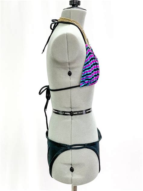 Vintage Striped Bikini Vintage Triangle Bikini Vi Gem