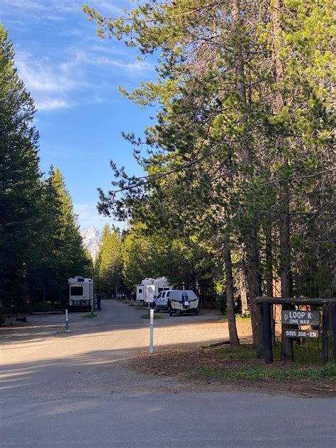 Colter Bay Campground At Colter Bay Village Grand Teton National Park