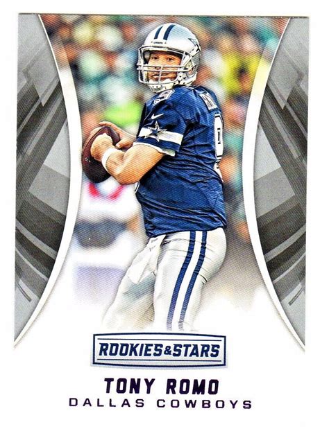 Panini Rookies Stars Purple Parallel Tony Romo Dallas