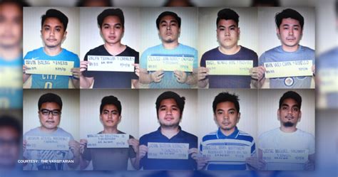 10 Fratmen Guilty Sa Pagpaslang Sa Pamamagitan Ng Hazing Sa Ust Law