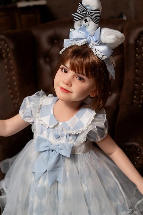 124cm 4 07ft Lifelike Mini Silicone Sex Doll Honey Myminiexdoll