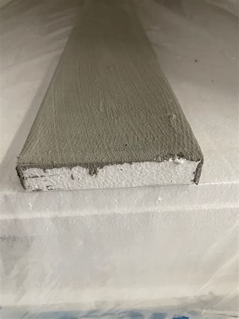 Decorative Stucco Foam Trim 1 X 6 Flat 48 Inches Long 501