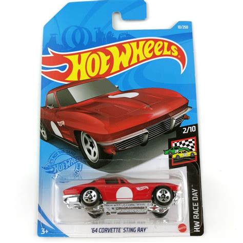 Машинка Mattel Hot Wheels C Corvette Sting Ray Red купить