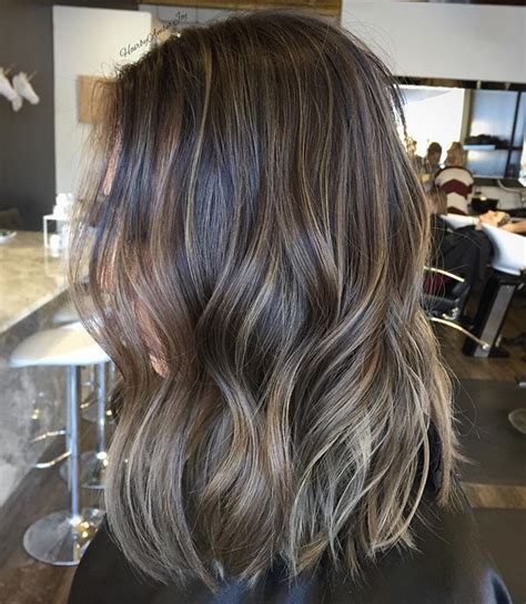 Sandy Beige And Undone Waves Brunette Balayage Hair Brown Hair Balayage