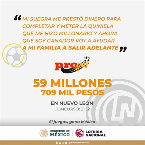 Regiomontano se lleva bolsa histórica de Progol de más de 59 millones