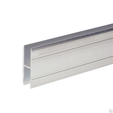 H-профиль алюминиевый /12мм /неокрашенный / 3м, цена в Оренбурге от ...