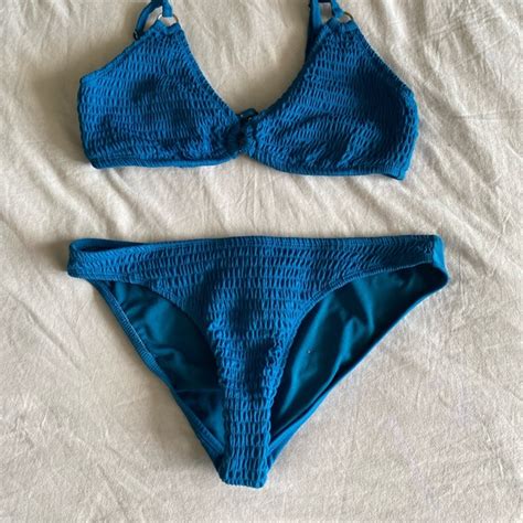 Xhilaration Swim Shade Shore Cheetah Bikini Set With Padded And Lined Toptop Ddbottom M