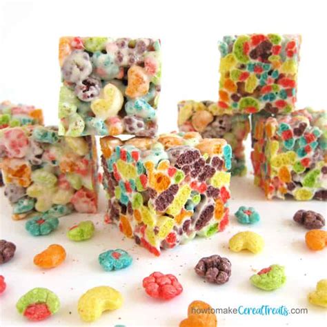 Trix Treats | howtomakecerealtreats.com