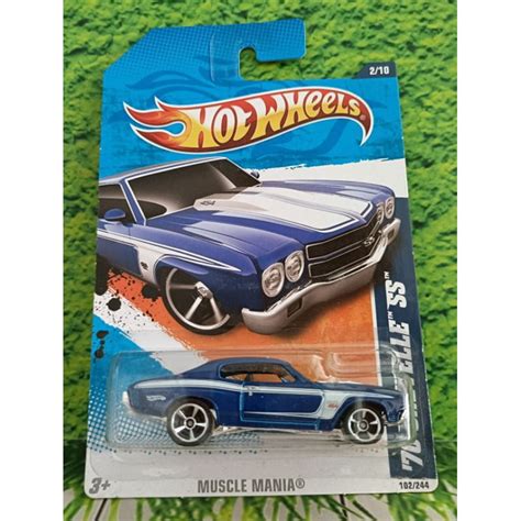 HOT WHEELS 風火輪 CHEVELLE SS 肌肉狂熱 蝦皮購物
