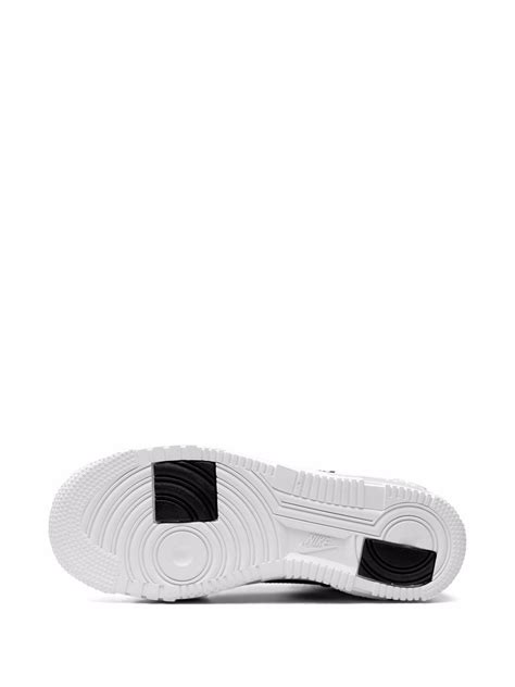 Nike Air Force 1 Pixel Blackwhite Sneakers Black Farfetch Uk